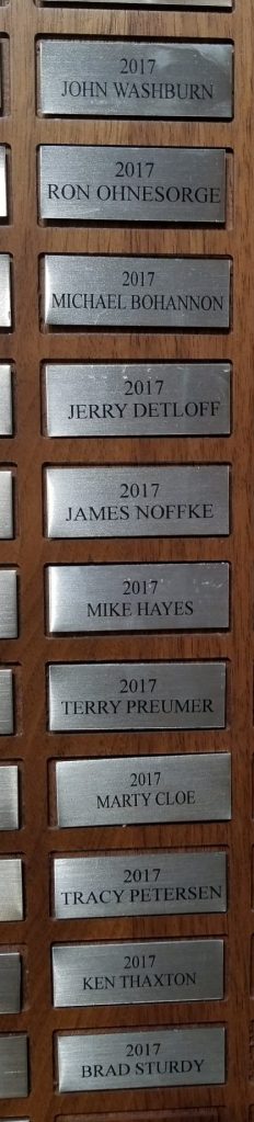 2017 Hall of Fame Inductees